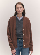 Ava Cardigan in Hazelnut