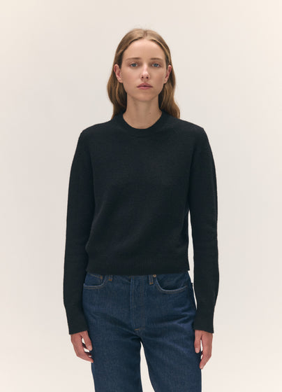 Sligo Crewneck in Black
