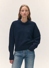 Sora Crewneck in Navy