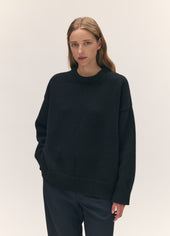 Caragh Crewneck in Black