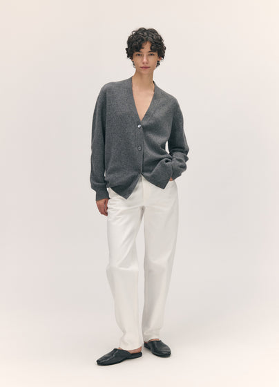 Ava Cardigan in Derby Grey