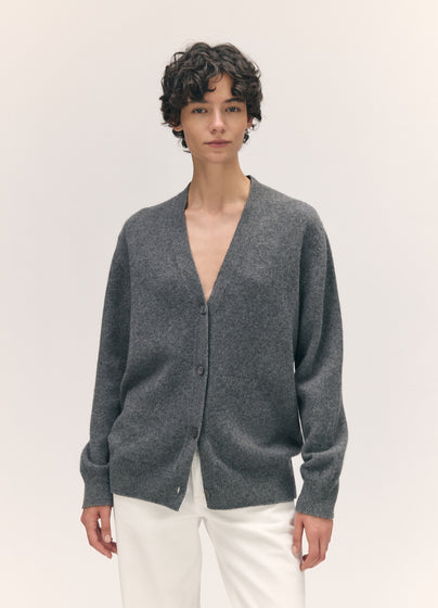 Ava Cardigan in Derby Grey