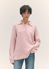 Torin Polo Shirt in Pale Pink