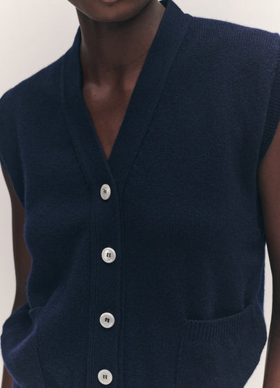 Wexford Waistcoat in Navy