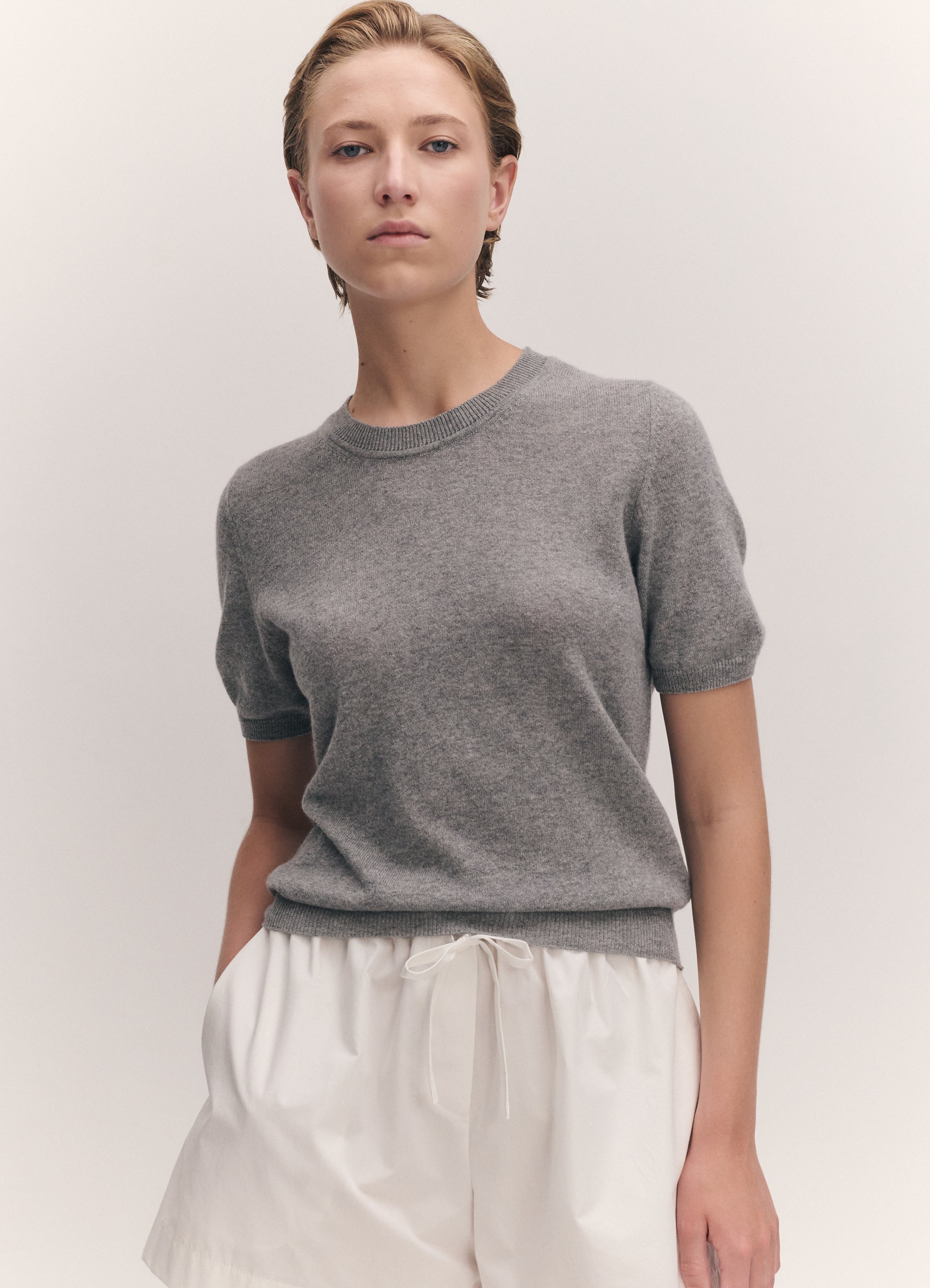 Emer Cashmere T Shirt Soft
