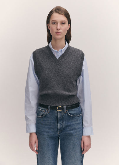 Athea Tank in Derby Grey
