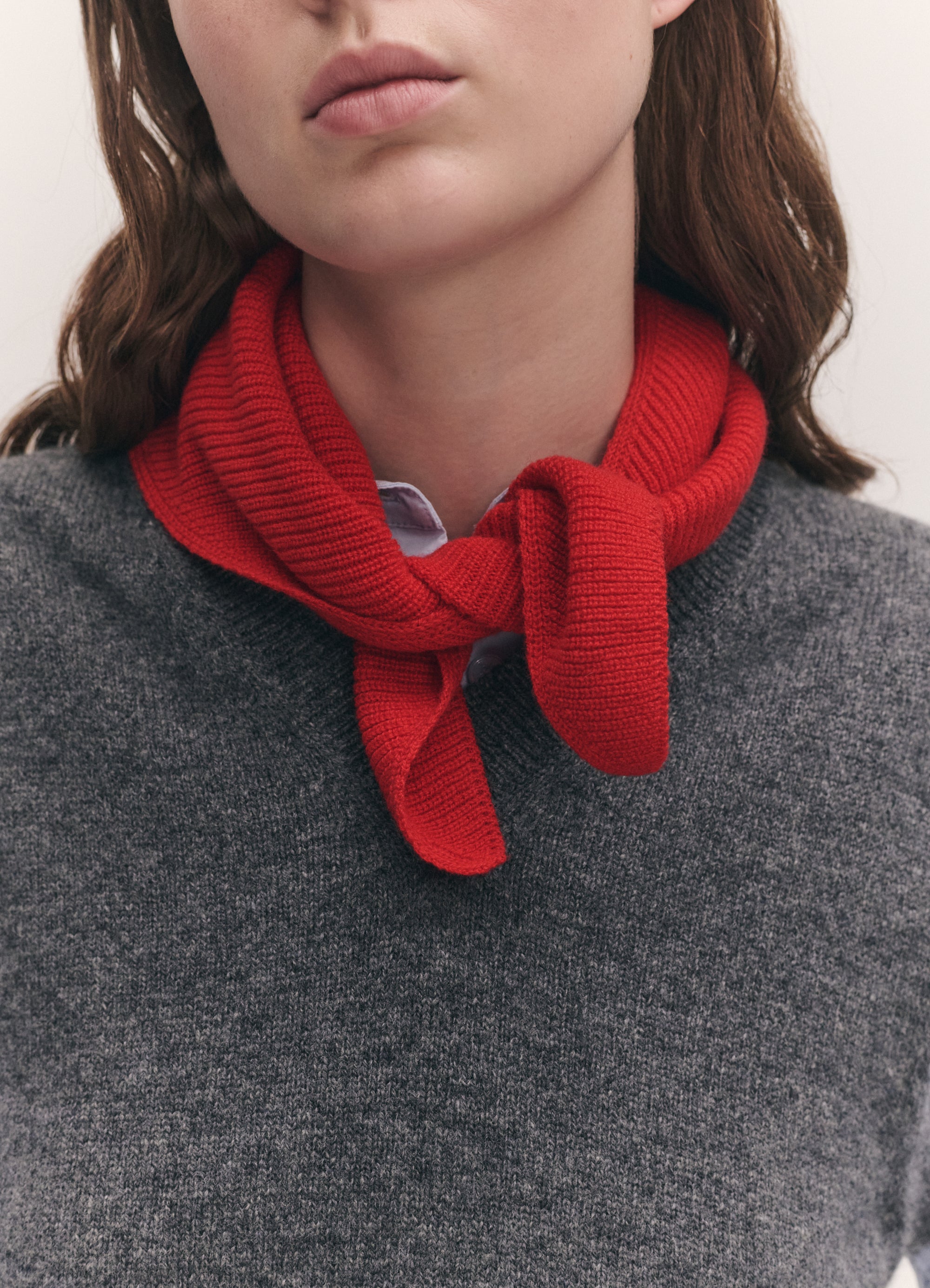 Fionn Cashmere Foulard Poppy