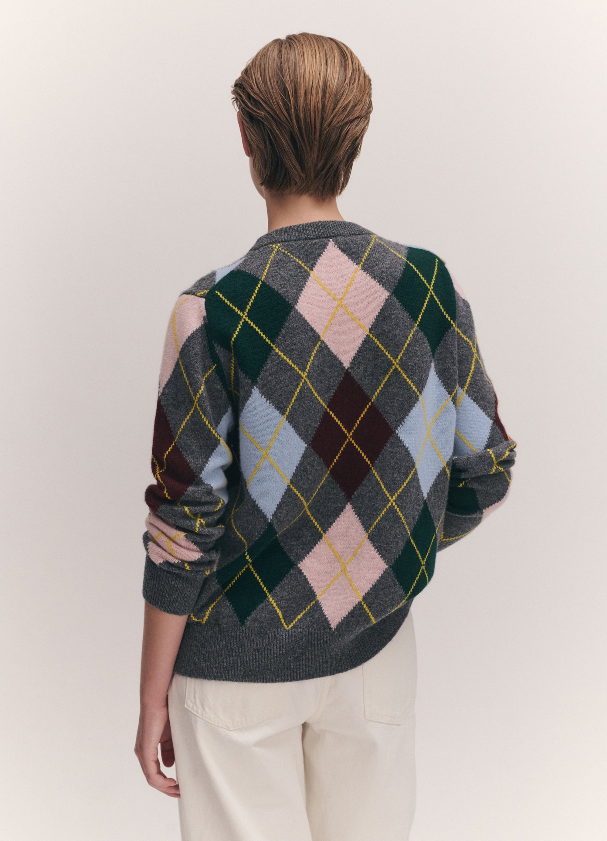 カーディガン ARGUE - argue KID MOHAIR&amp;ALPACA&amp;WOOL CARDIGAN Hand-Knitted Baby Alpaca Cardigans for Boys | OliviMilly