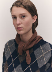 Fionn Cashmere Foulard in Hazelnut