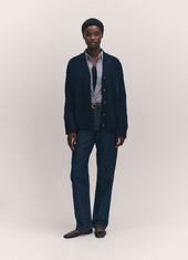Maura V-neck Cardigan in Navy