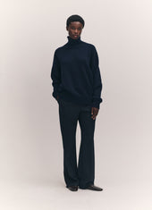 Balla High Neck in Navy