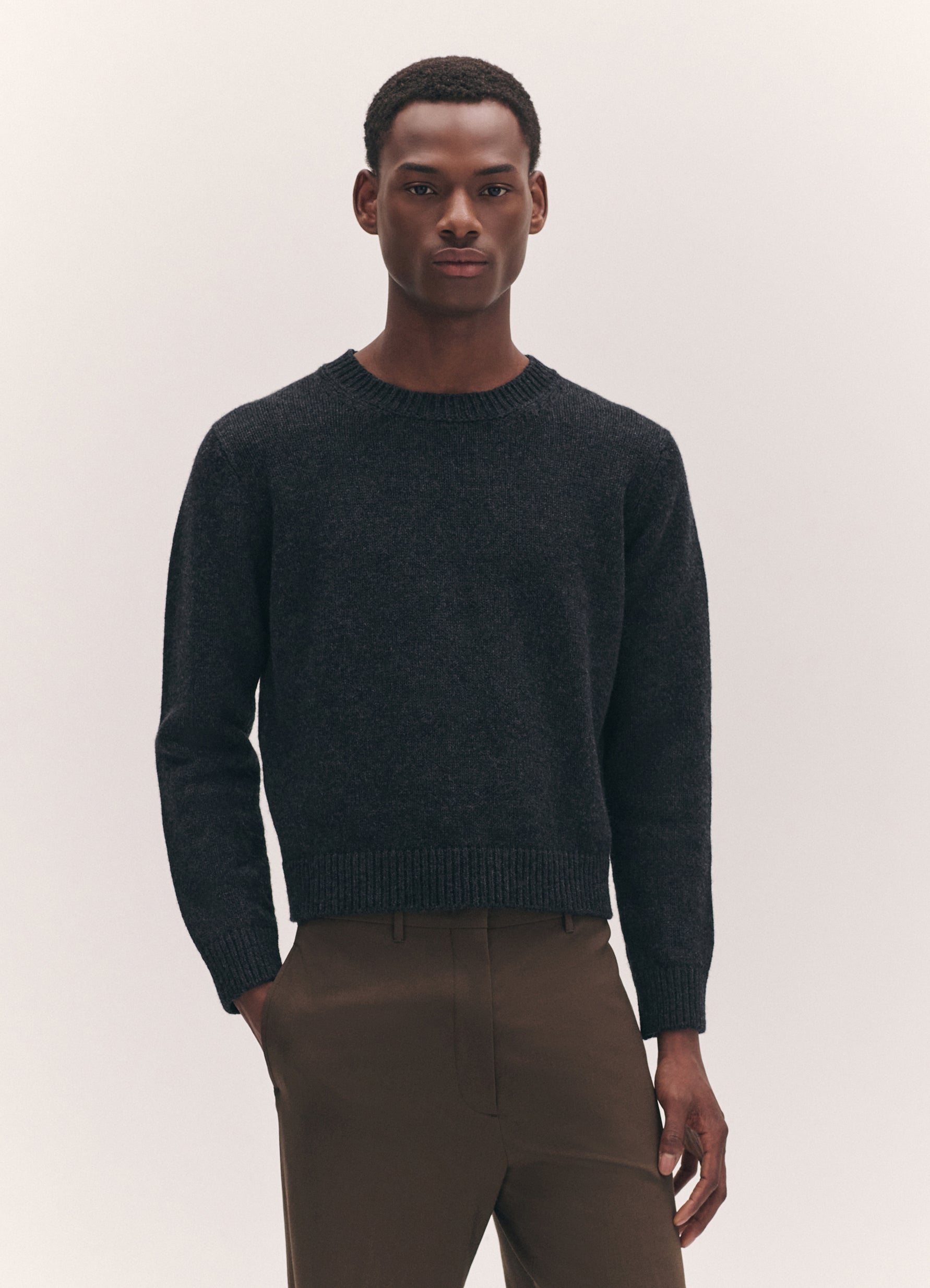 Rosha Shrunken Crewneck