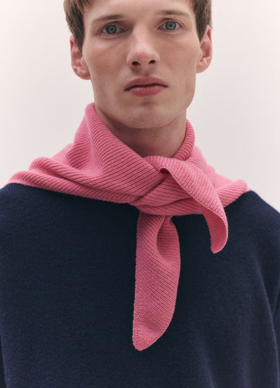 Mens Fionn XL Cashmere Foulard in Pink