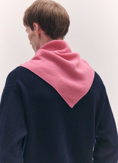 Mens Fionn XL Cashmere Foulard in Pink