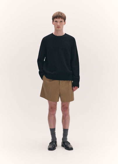 Mens Rosh Crewneck in Black