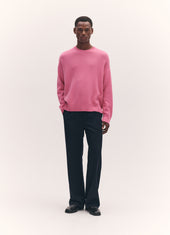 Mens Innes Slouch Crewneck in Pink