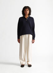 Edith Polo Shirt in Navy