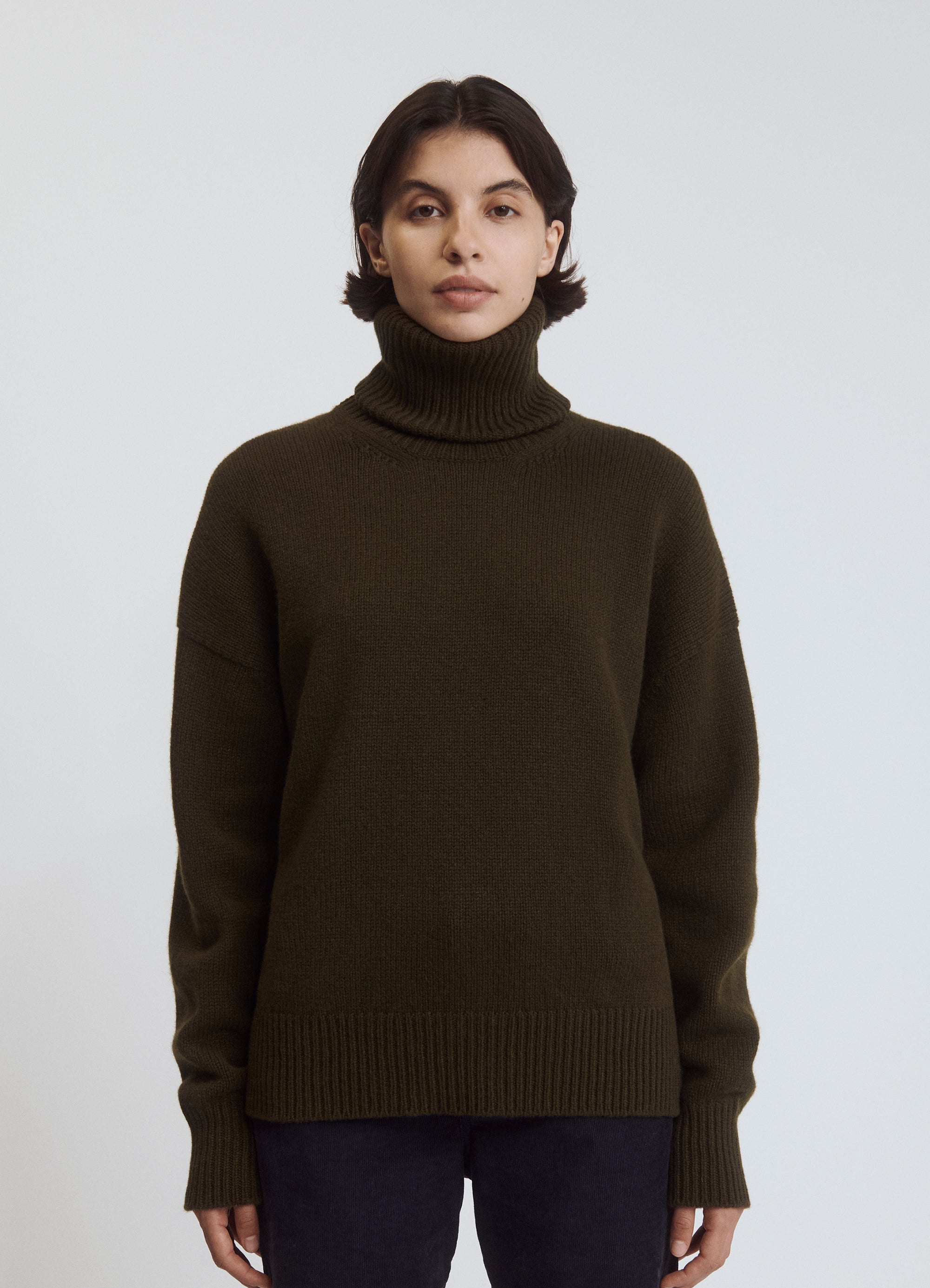 Balla Slouch Rollneck Military