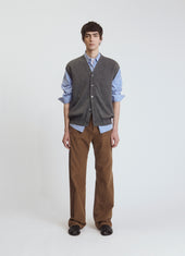 Mens Wexford Waistcoat in Derby Grey