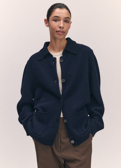 Cashel Chore Jacket in Navy