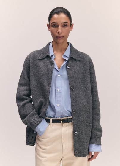 Cashel Chore Jacket in Derby Grey