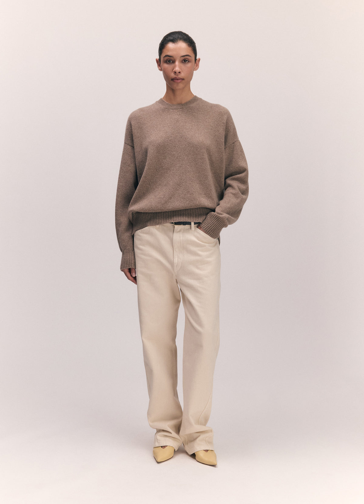 Innes Slouch Crewneck Dark