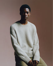 Mens Rosh Crewneck in Oat