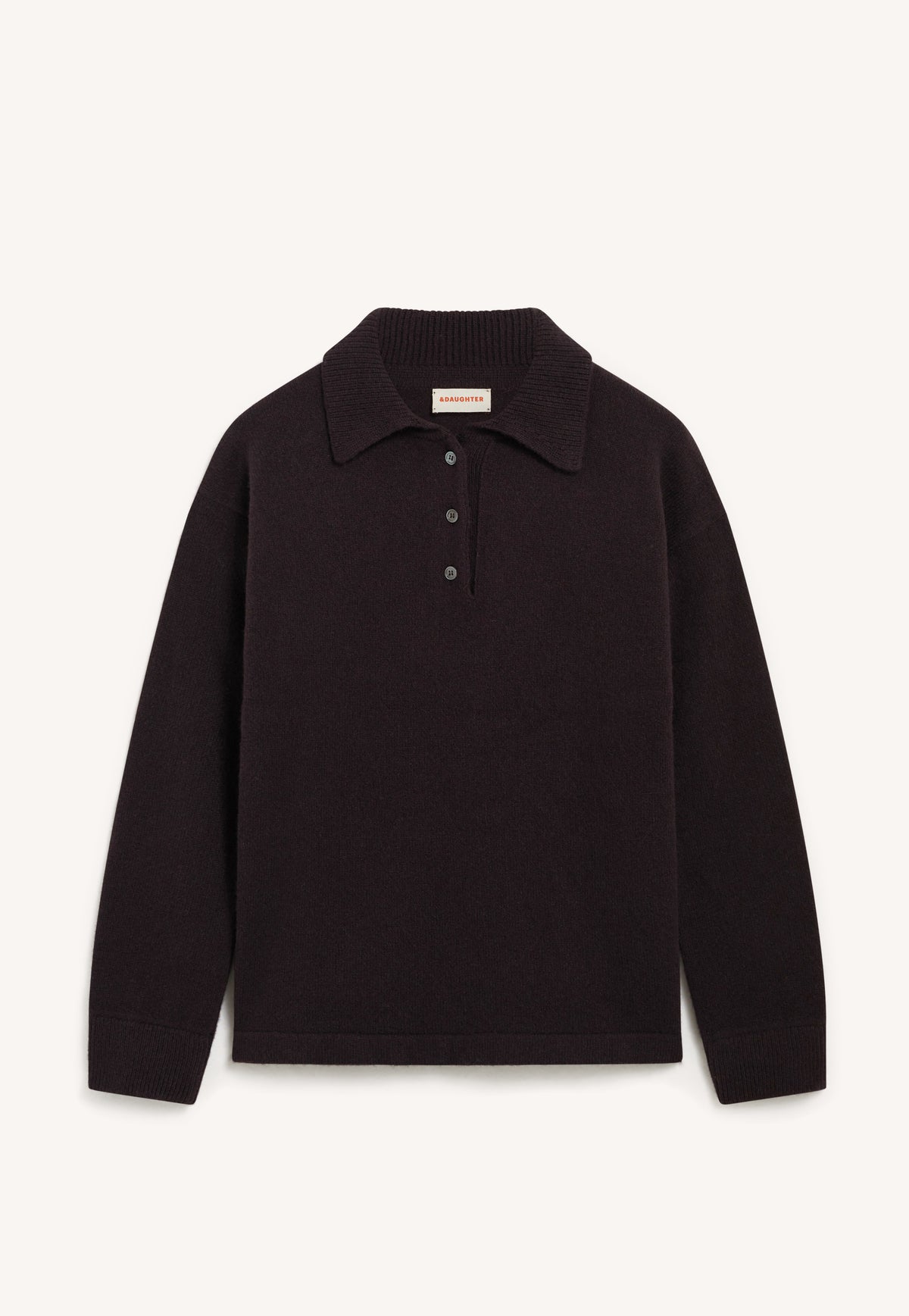 Torin Polo Shirt in Dark Brown