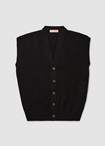 Mens Wexford Waistcoat in Black