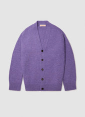 Mens Maura V-neck Cardigan in Heather