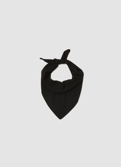 XL Cashmere Foulard in Black