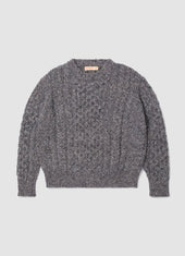 Arla Donegal Aran Crewneck in Ramor
