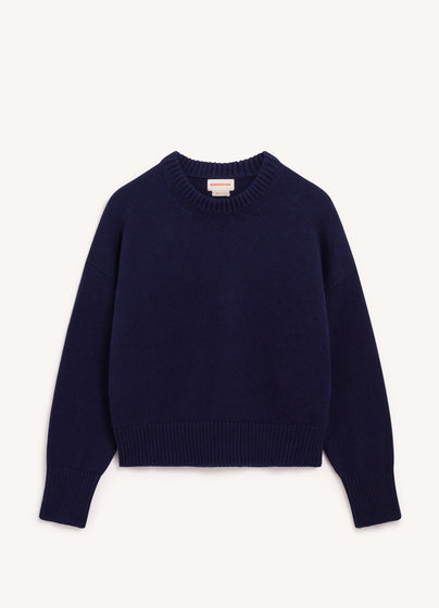 Sora Crewneck in Navy