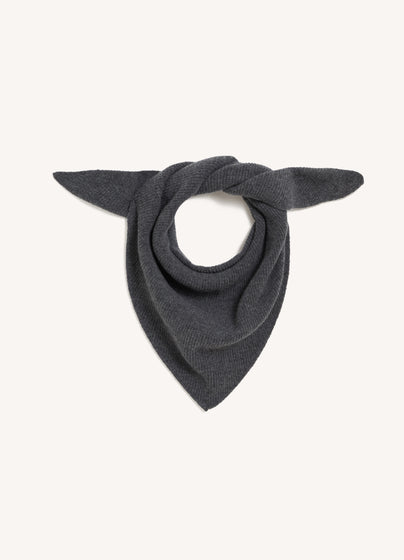 Fionn XL Cashmere Foulard in Derby Grey