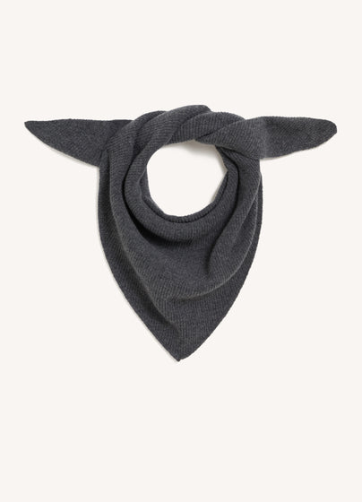 Fionn XL Cashmere Foulard in Derby Grey