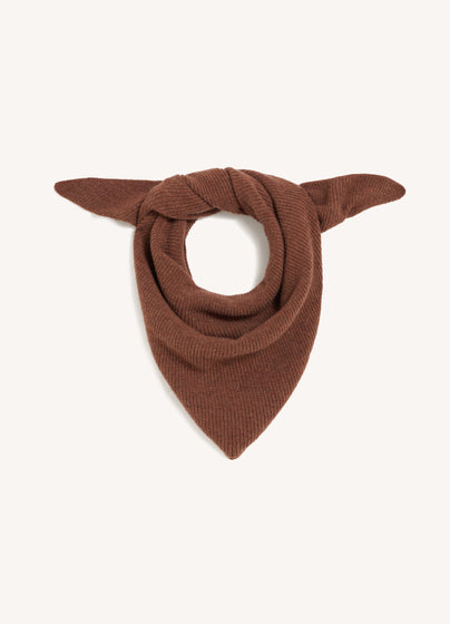 Fionn XL Cashmere Foulard in Hazelnut