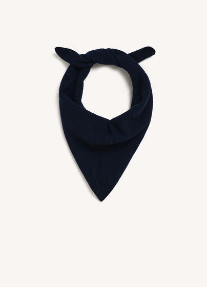 Fionn XL Cashmere Foulard in Navy