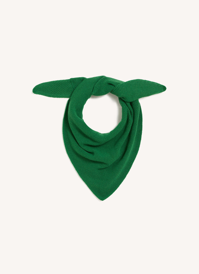 Mens Fionn XL Cashmere Foulard in Pagoda Green