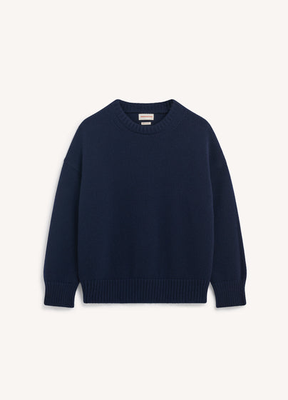 Caragh Crewneck in Navy