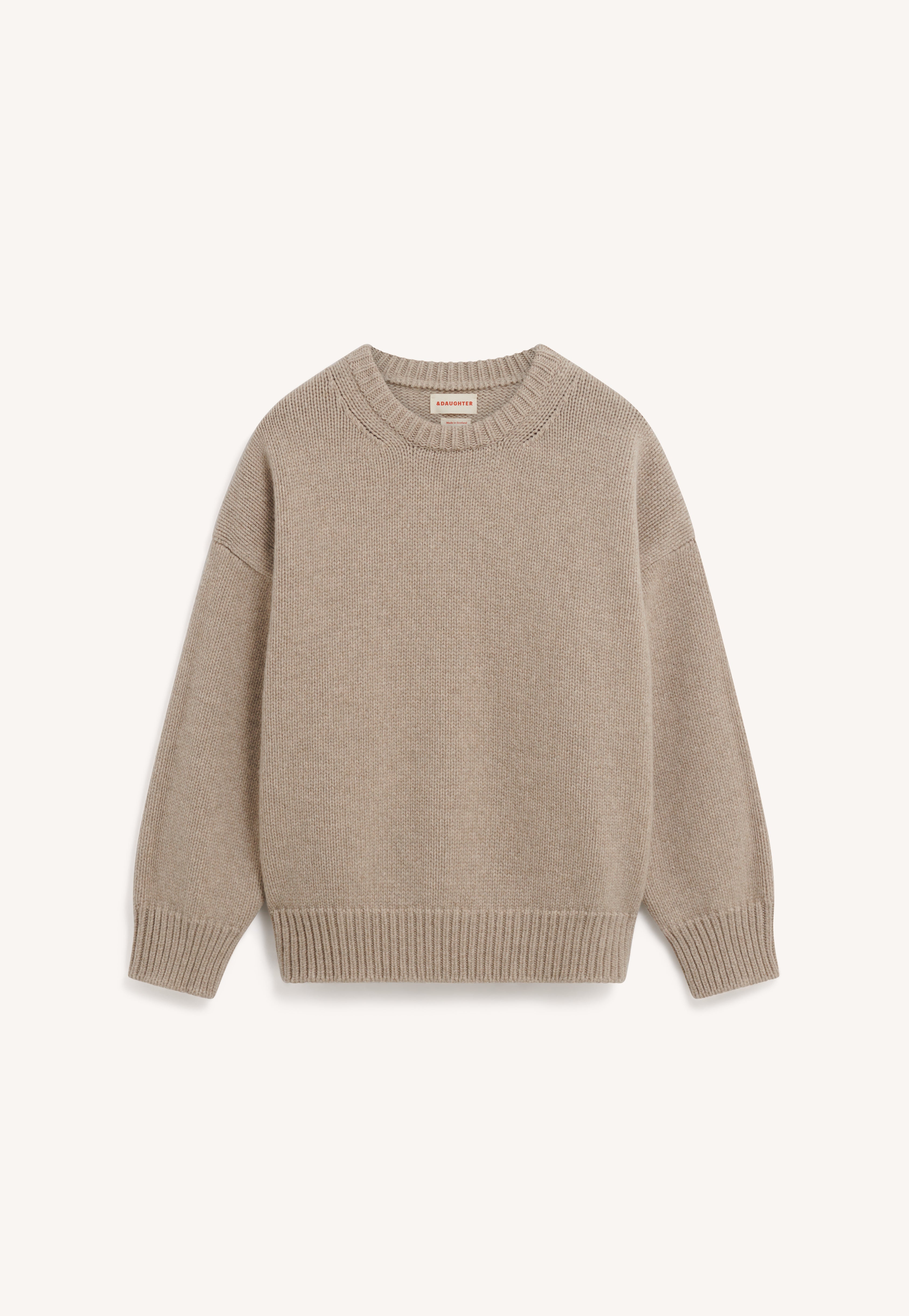 Caragh Crewneck in Oat