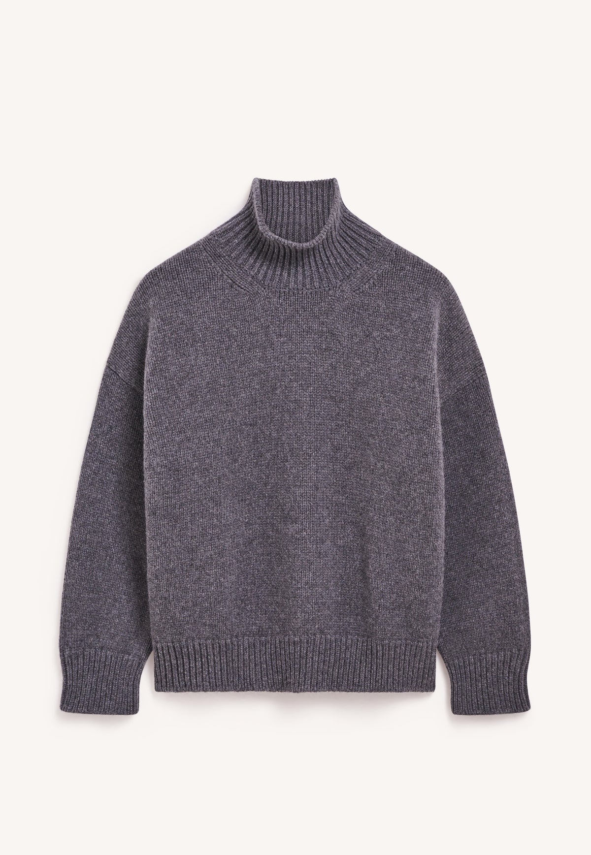 Caragh High Neck in Derby Grey