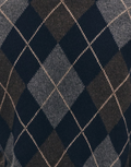 Navy with Brown