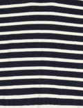 Navy with Ecru