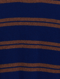Smalt/Hazelnut Stripe