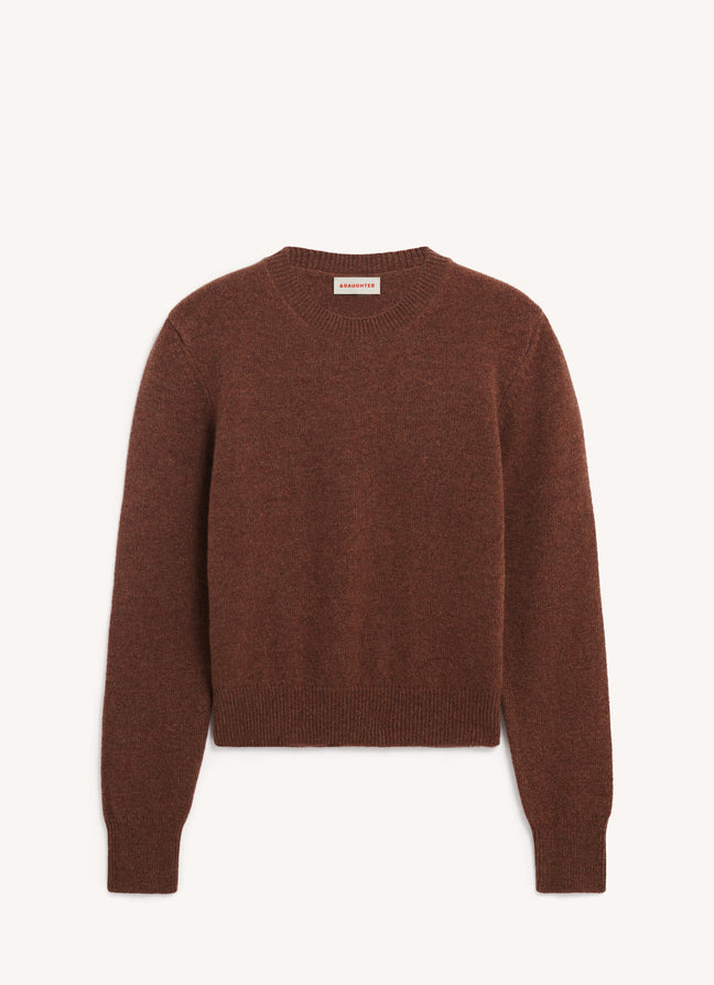 Sligo Crewneck in Hazelnut